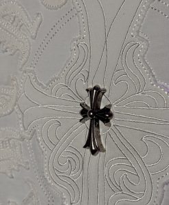 تیشرت کروم هارتز گلدوزی - سفید chrome hearts