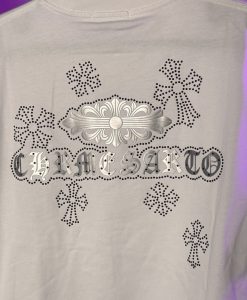تیشرت کروم هارتز متال - سفید chrome hearts