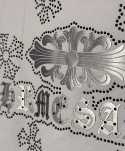 تیشرت کروم هارتز متال - سفید chrome hearts