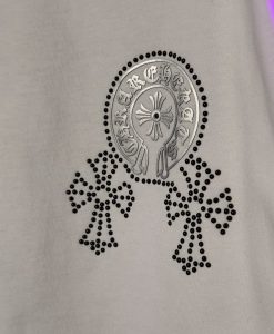 تیشرت کروم هارتز متال - سفید chrome hearts