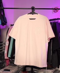 تیشرت کروم هارتز گلدوزی - صورتی chrome hearts