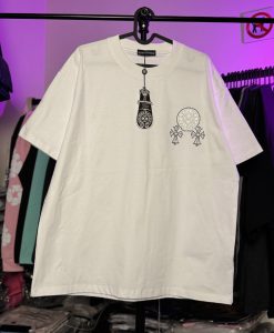 تیشرت کروم هارتز متال - سفید chrome hearts