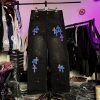 شلوار جین کروم هارتز - مشکی chrome hearts