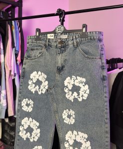شلوار جین دنیم تیرز - آبی denim tears