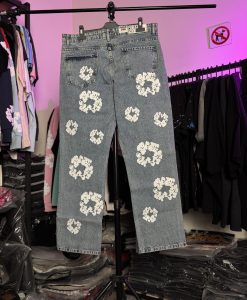 شلوار جین دنیم تیرز - آبی denim tears