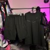 سامر ست نایک تکفلیس - مشکی Nike Techfleece