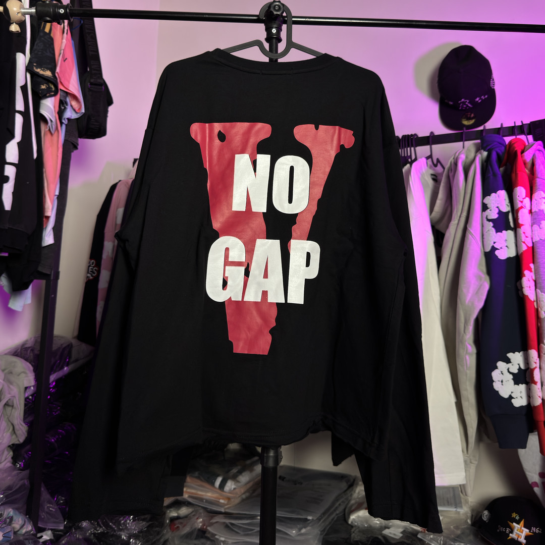 لانگ اسلیو ویلون Vlone مشکی لانگ اسلیو ویلون Vlone مشکی