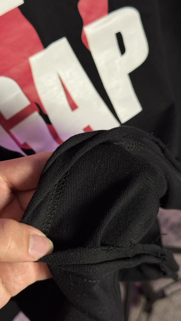لانگ اسلیو ویلون Vlone مشکی لانگ اسلیو ویلون Vlone مشکی