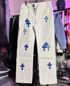 شلوار کروم هارتز سفید - مسترکوالیتی Chrome Hearts