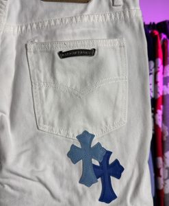 شلوار کروم هارتز سفید - مسترکوالیتی Chrome Hearts