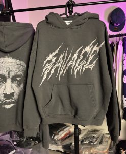 هودی باکسی pull&bear - 21 savage