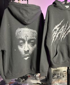 هودی باکسی pull&bear - 21 savage